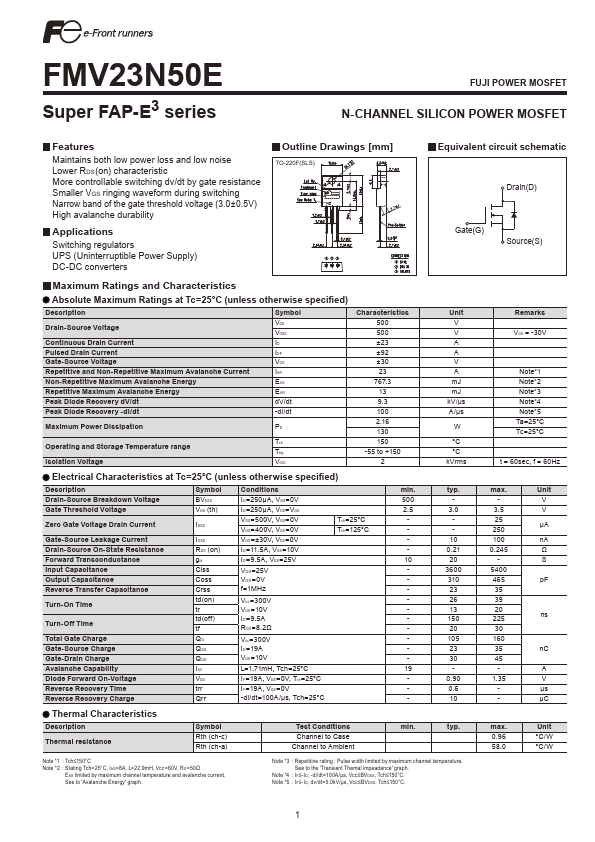 FMV23N50E