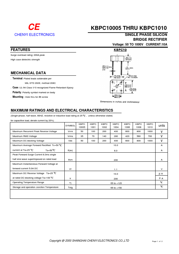 KBPC10005