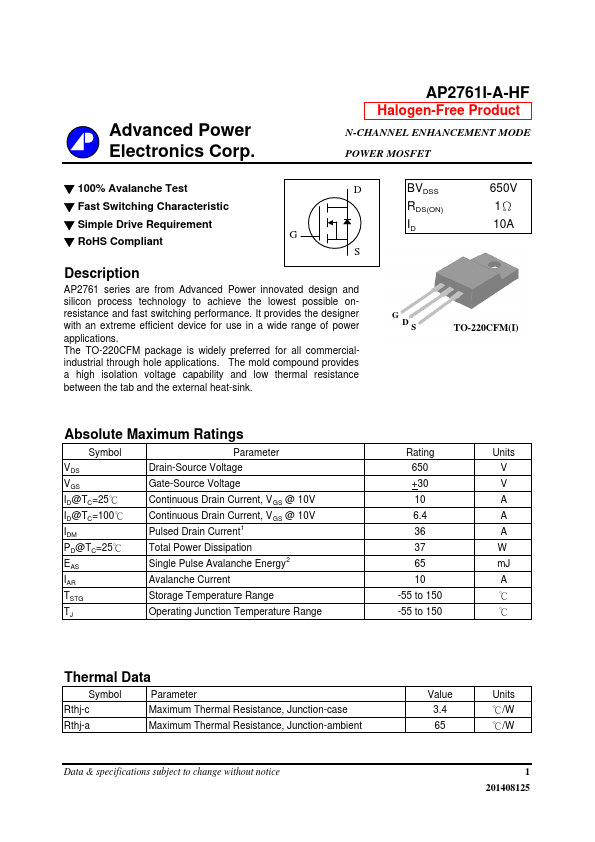 AP2761I-A-HF