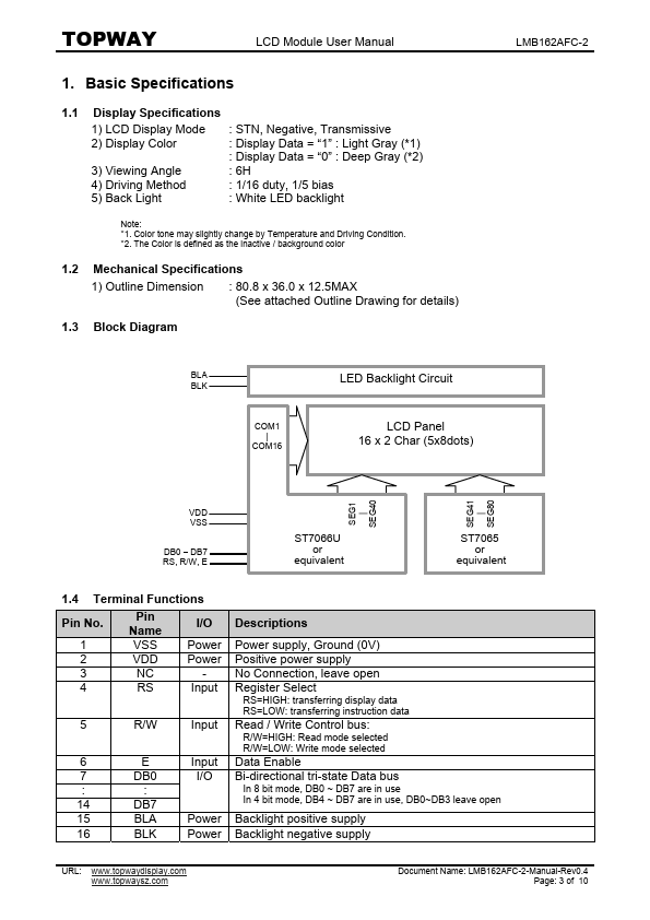 LMB162AFC-2