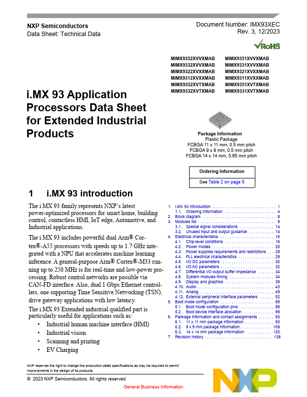 MIMX9312XVXXMAB