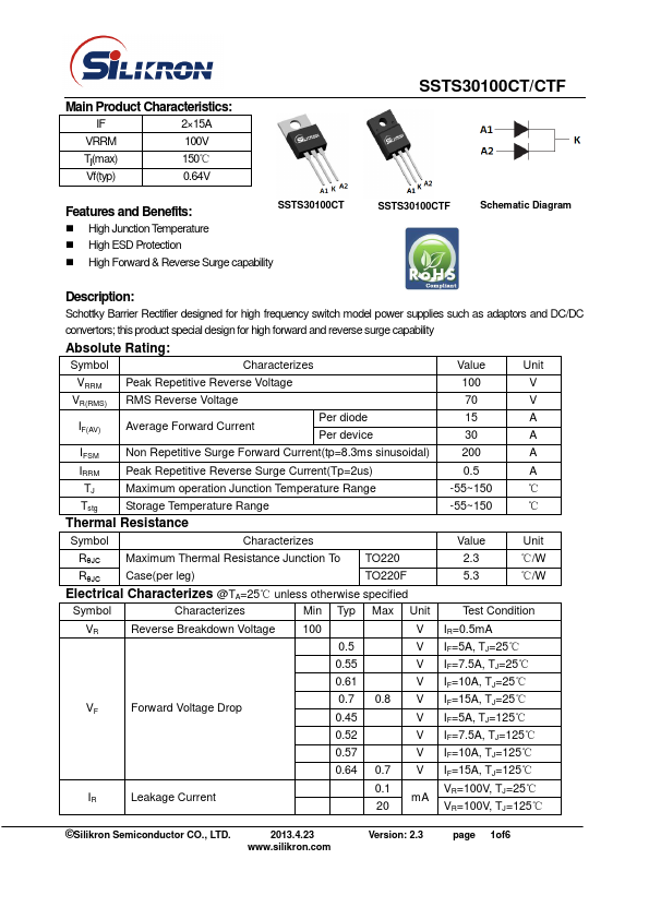 SSTS30100CT