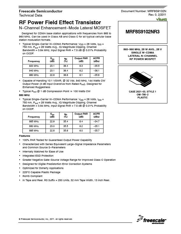 MRF8S9102NR3