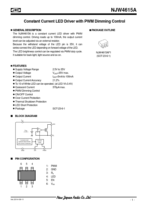 NJW4615A