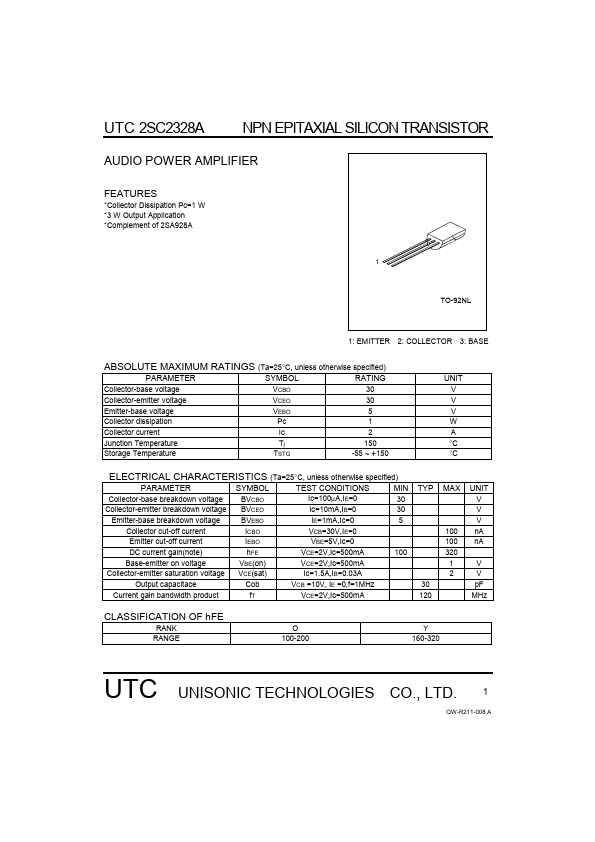 UTC2SC2328A