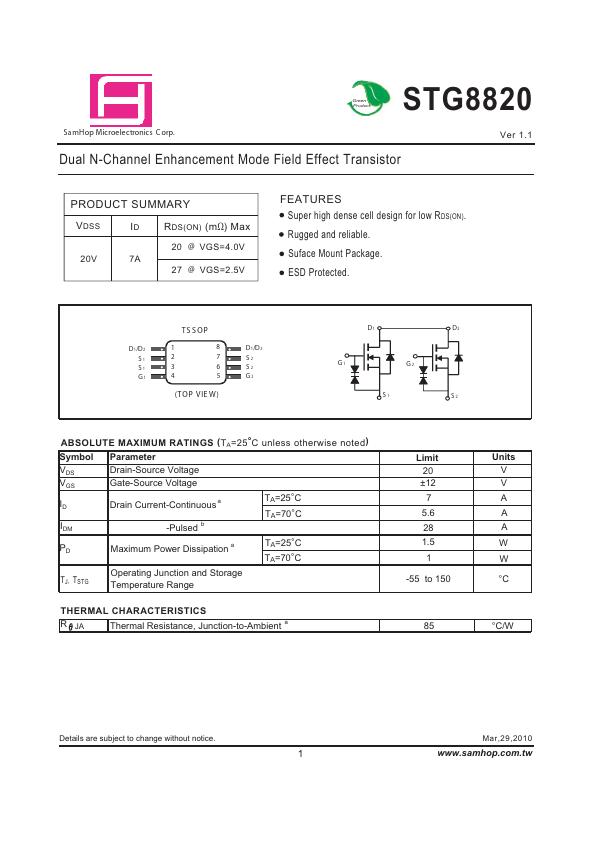 STG8820