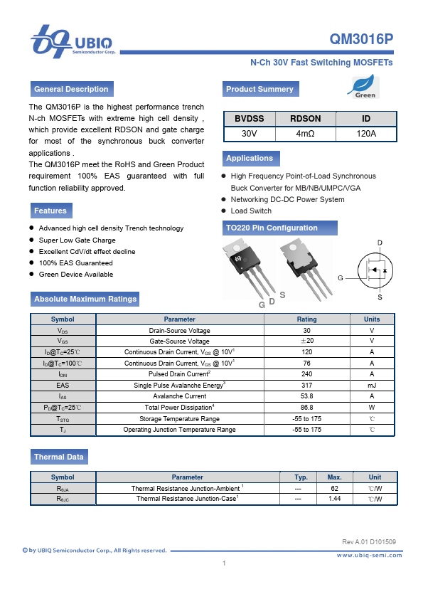 QM3016P