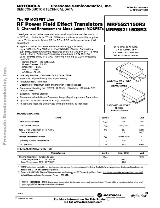 MRF5S21150R3