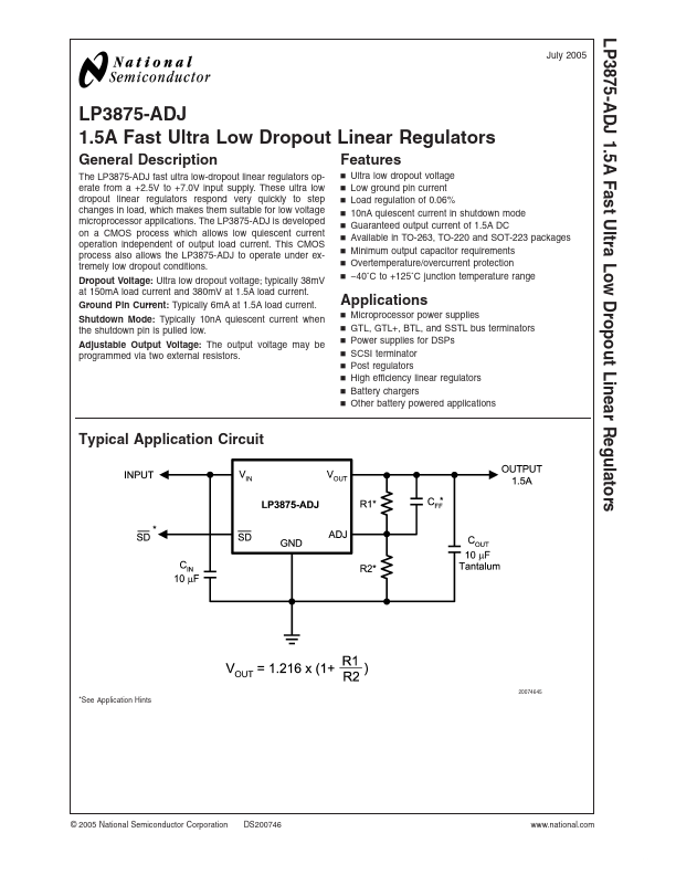 LP3875-ADJ