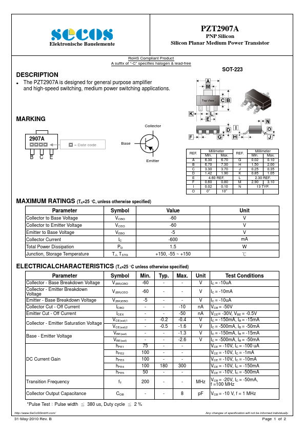 PZT2907A