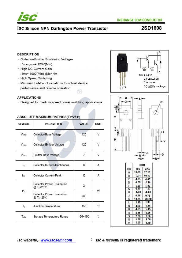 2SD1608