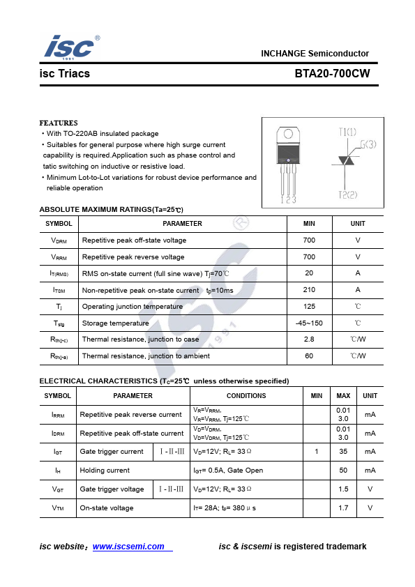 BTA20-700CW