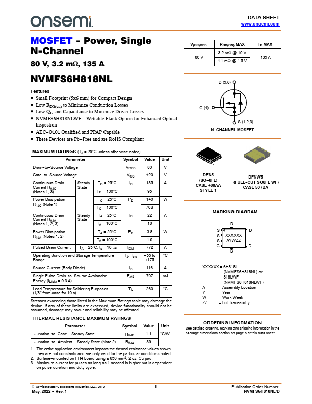 NVMFS6H818NL