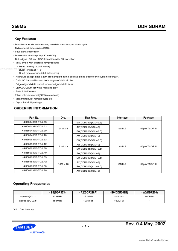 K4H560438D-TCB3