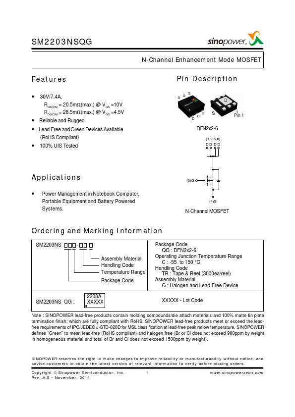 SM2203NSQG