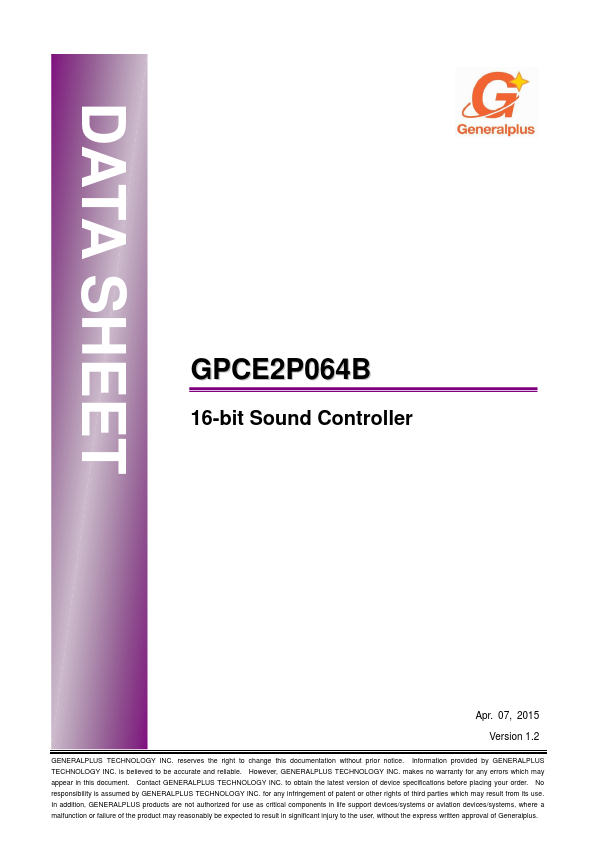 GPCE2P064B