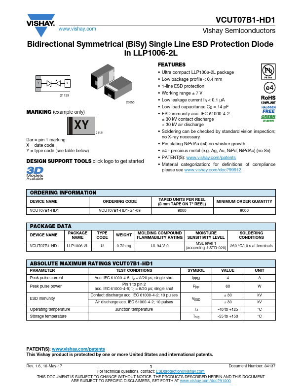 VCUT07B1-HD1