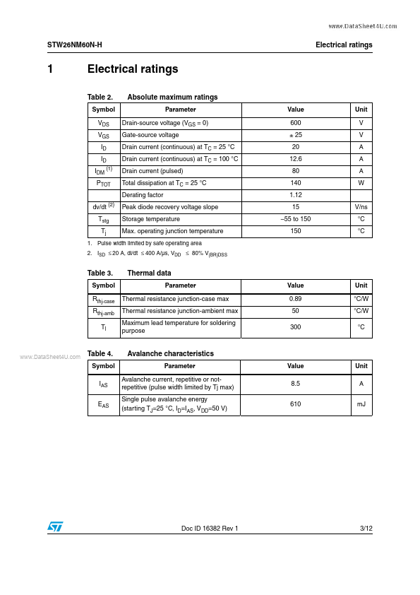 STW26NM60-H