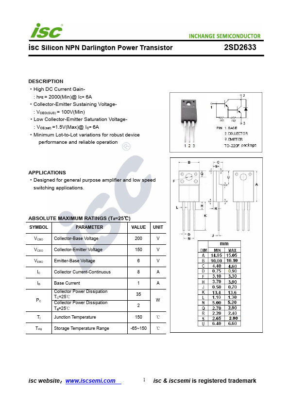 2SD2633