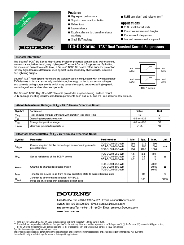 TCS-DL004-750-WH