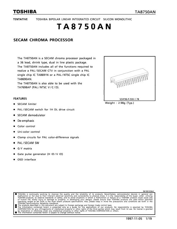 TA8750AN