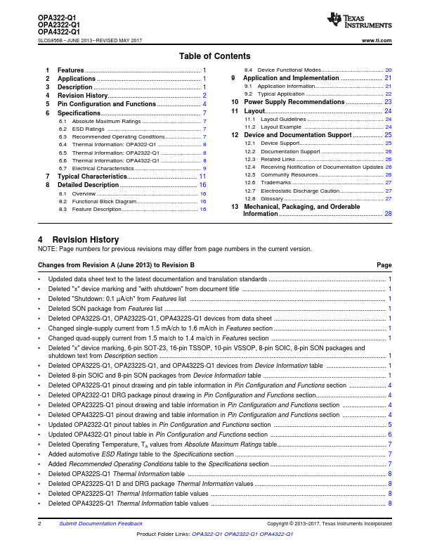 OPA322-Q1