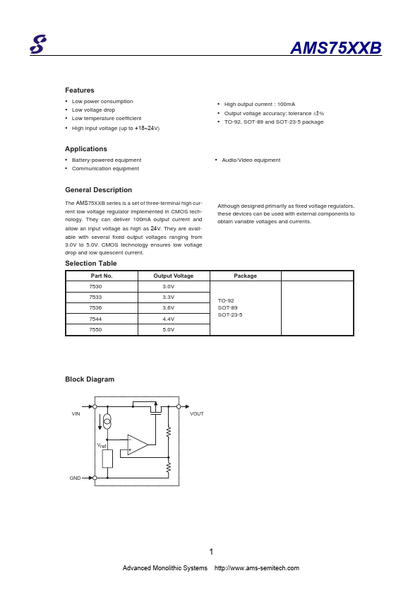 AMS7536B