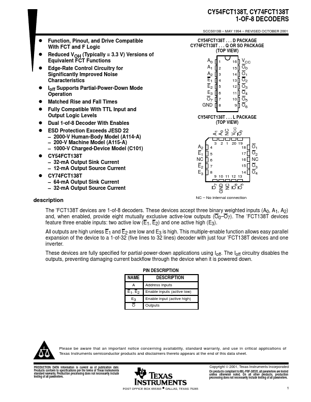 CY74FCT138T