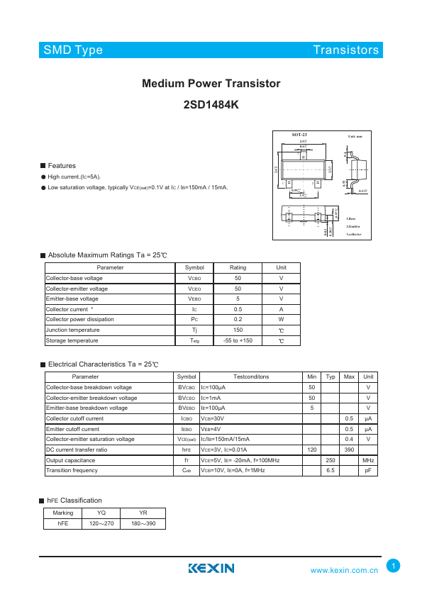 2SD1484K