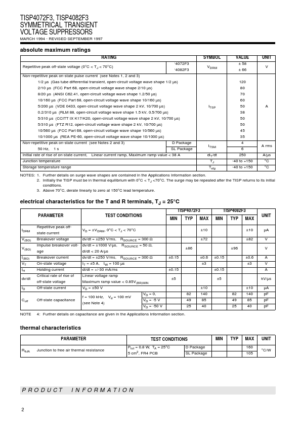 TISP4072F3