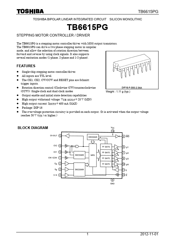 TB6615PG