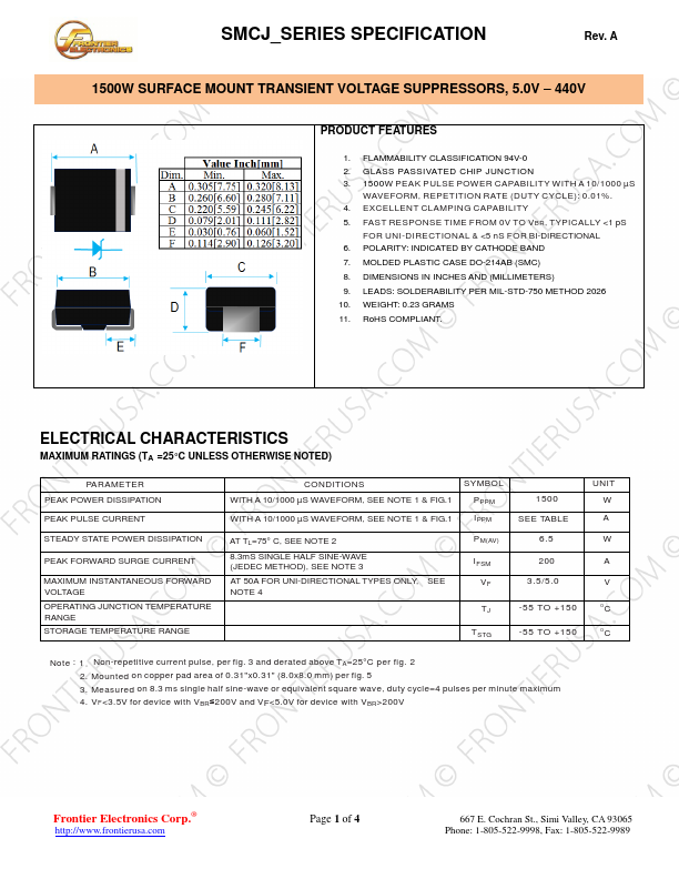 SMCJ400A