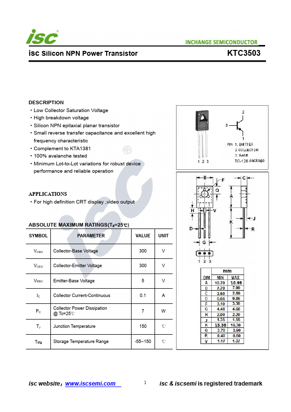 KTC3503