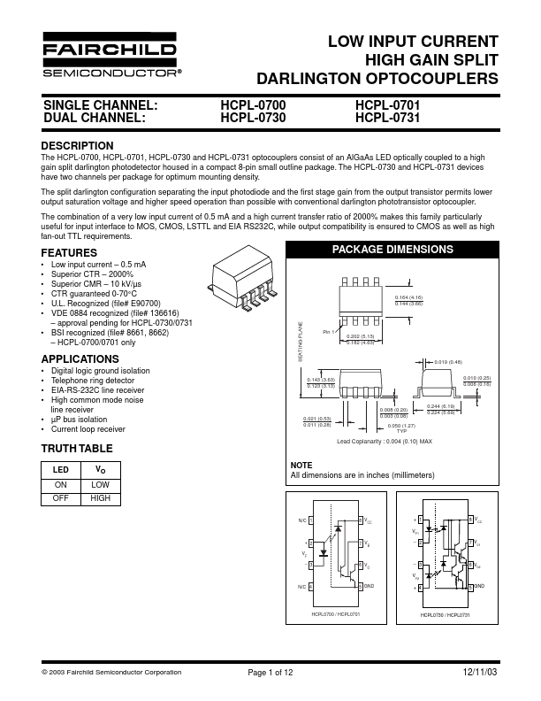 HCPL-0730