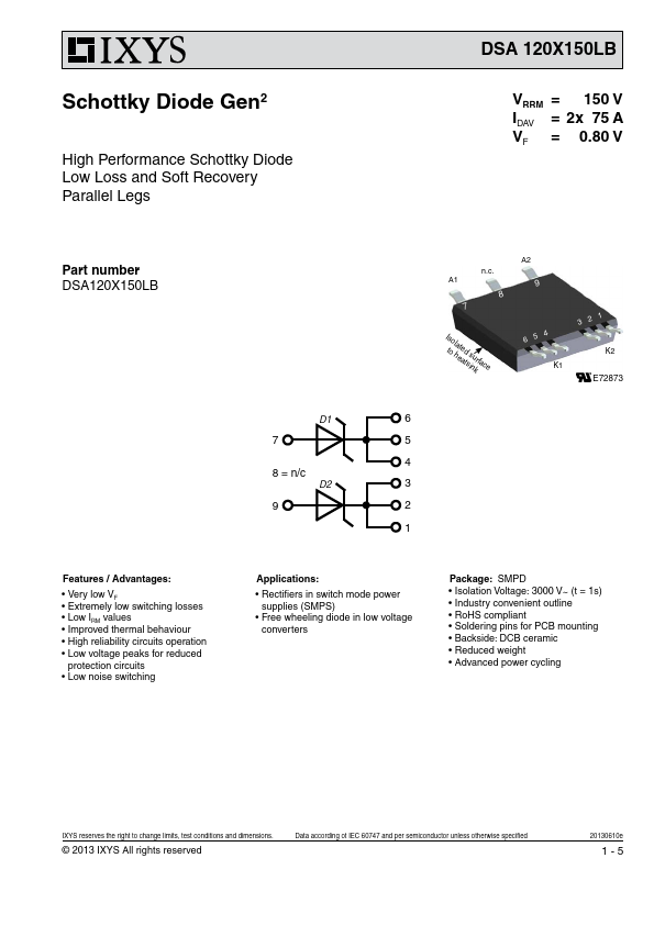 DSA120X150LB