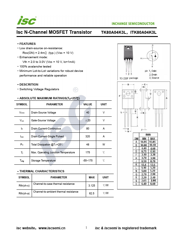 TK80A04K3L