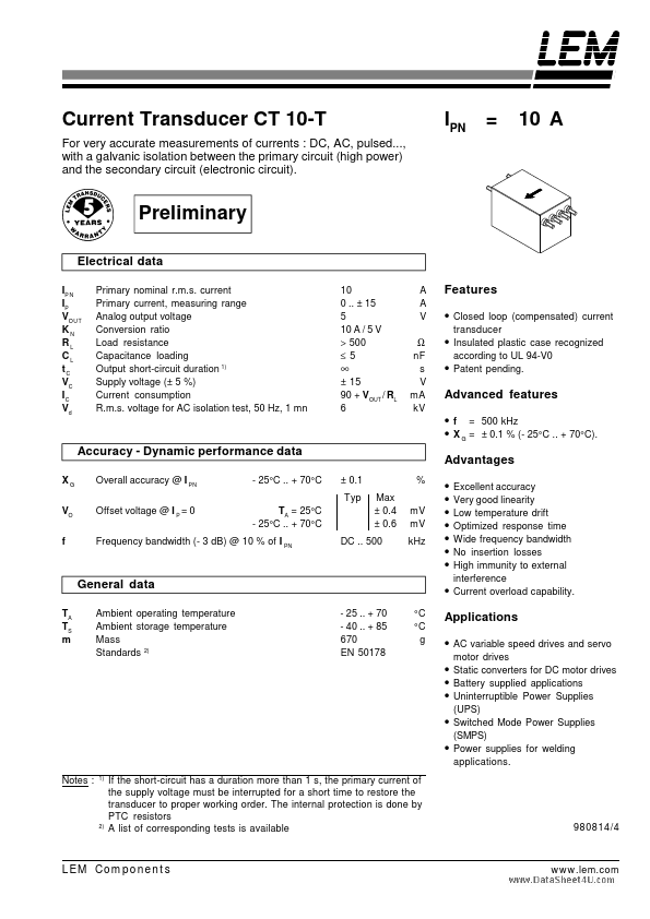 CT10-T