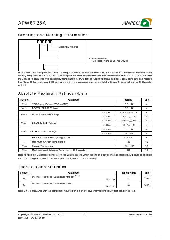 APW8725A