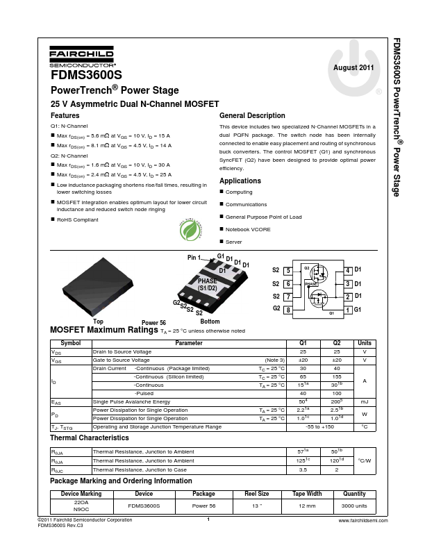 FDMS3600S