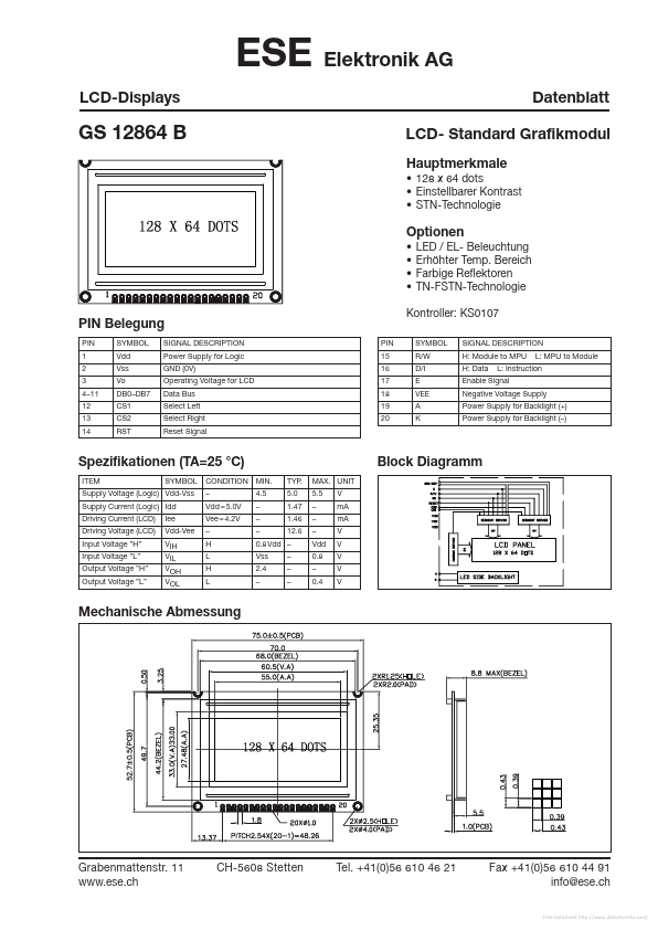 GS12864B