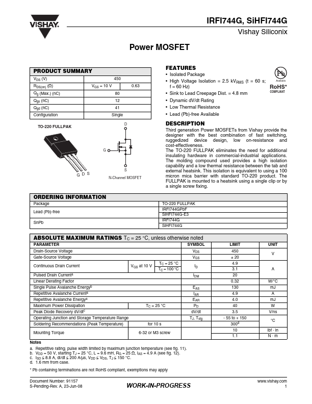 IRFI744G