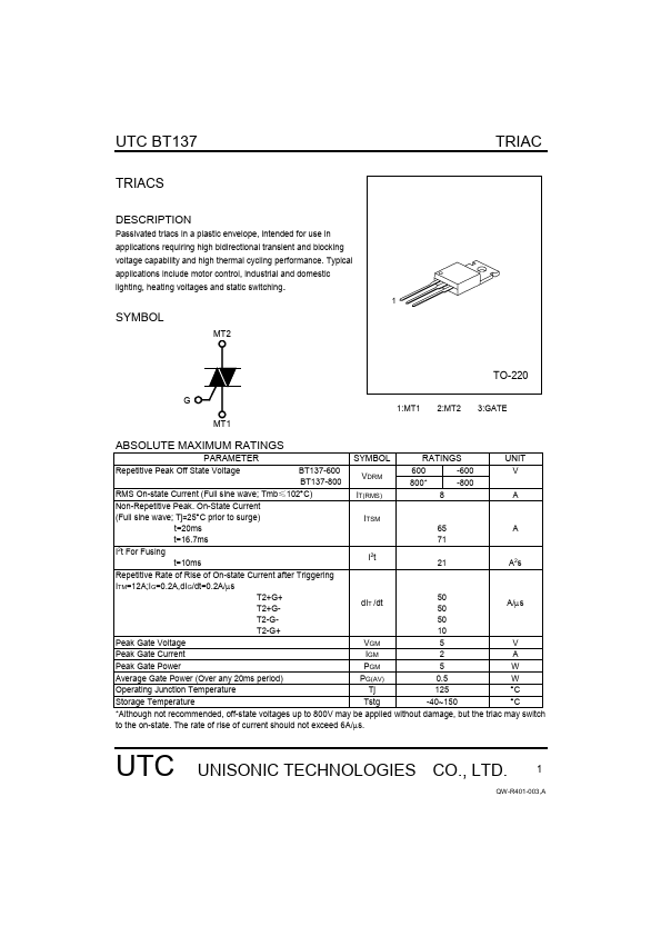 BT137-600