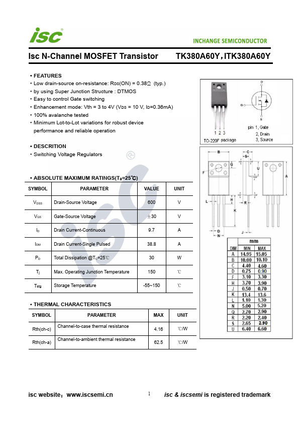 TK380A60Y