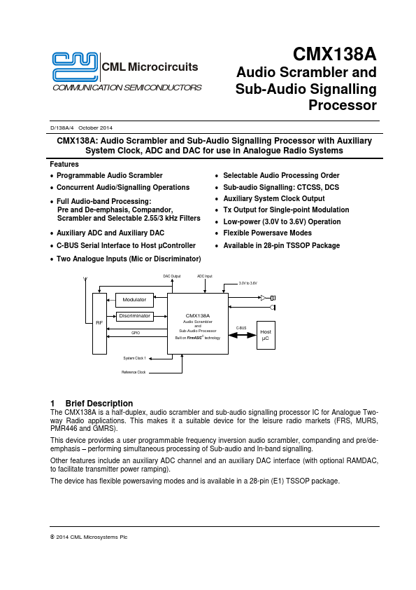 CMX138A