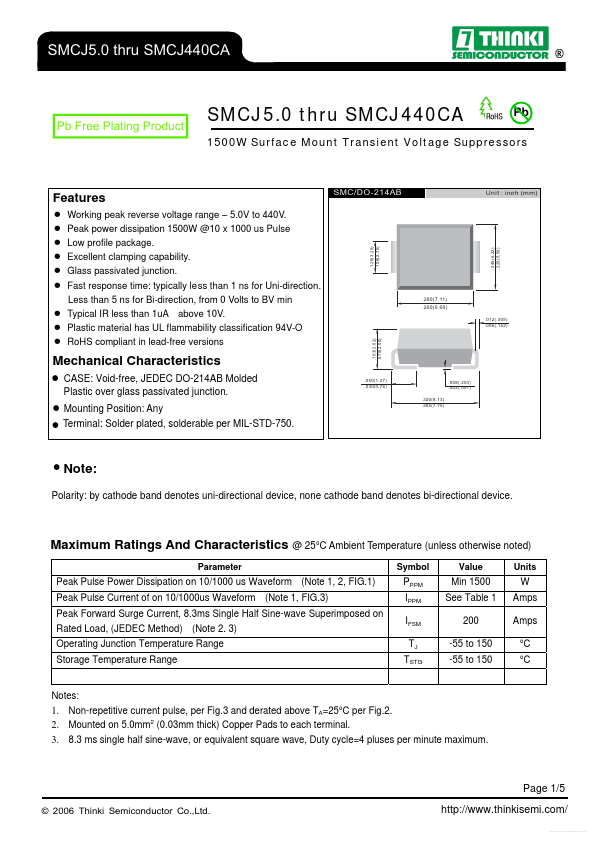 SMCJ300A