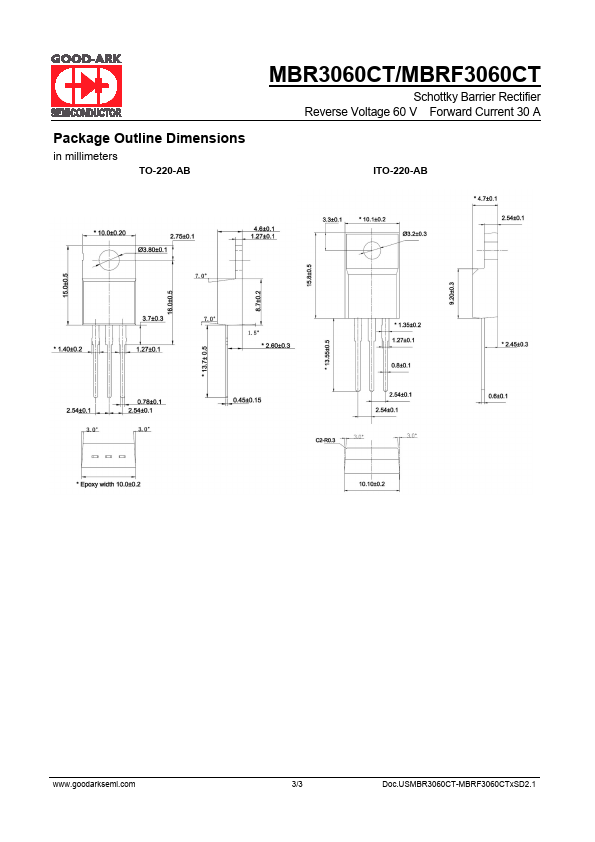 MBRF3060CT