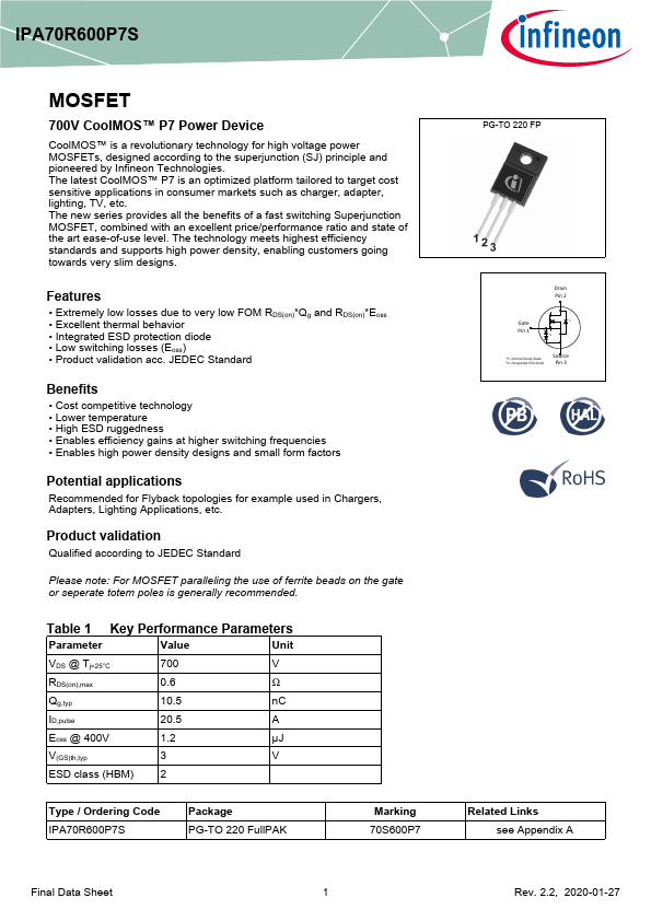 IPA70R600P7S