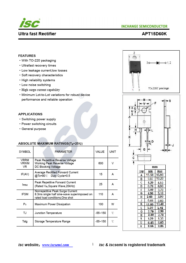 APT15D60K