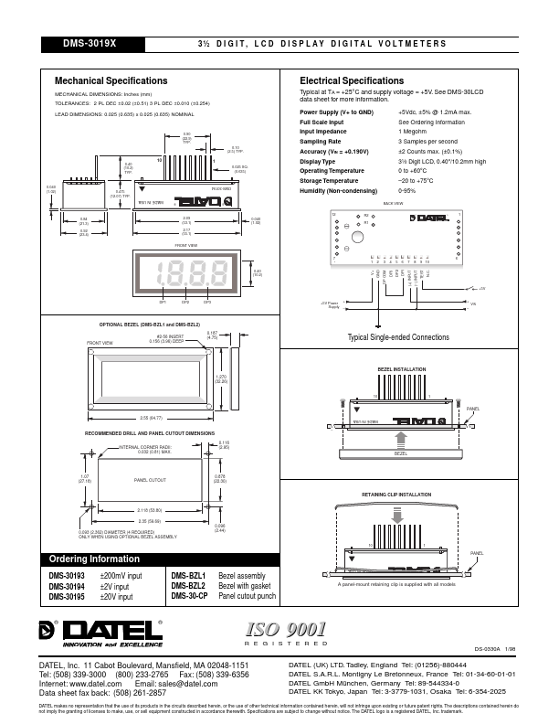 DMS-3019X