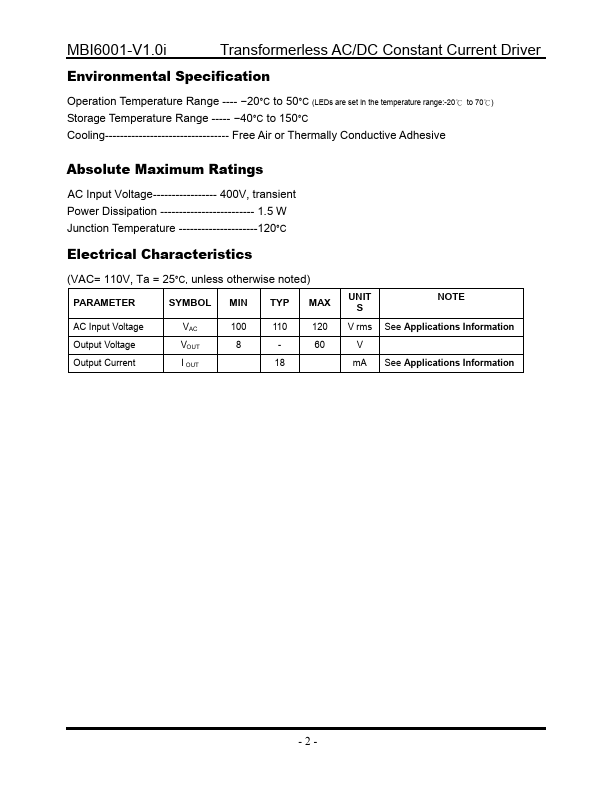 MBI6001